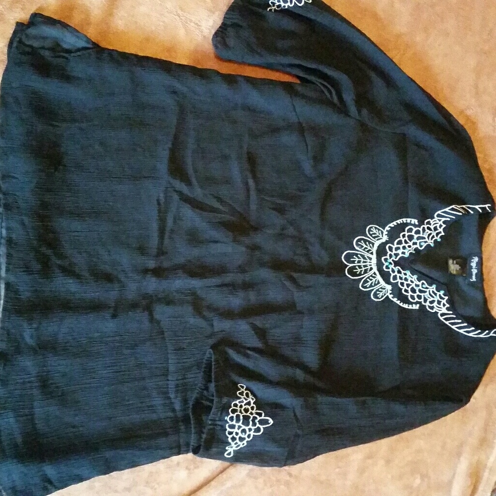 Ladies black tunic